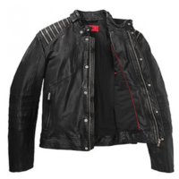 HUGO LEDERJACKE LEDRICK FARBE SCHWARZ M