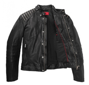 HUGO LEDERJACKE LEDRICK FARBE SCHWARZ M