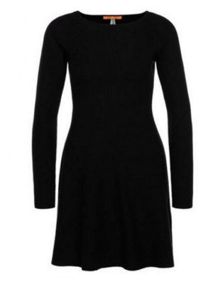 BOSS ORANGE KLEID LESIBELL FARBE SCHWARZ 001 S