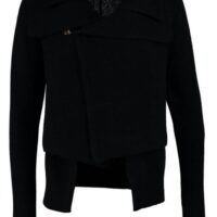 BOSS ORANGE STRICKJACKE LEVA FARBE SCHWARZ 001