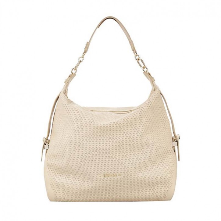 LIU JO HOBO BAG MONOSPALLA L QUARZO FARBE WET SAND 61109 LIU JO HOBO BAG MONOSPALLA L QUARZO FARBE WET SAND 61109