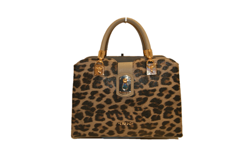 LIU JO HANDTASCHE SHOPPING ZIRCONE MA FARBE MACULATO BEIGE 09G21 LIU JO HANDTASCHE SHOPPING ZIRCONE MA FARBE MACULATO BEIGE 09G21