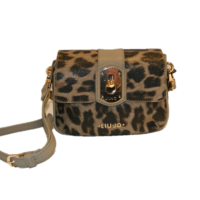 LIU JO SCHULTERTASCHE TRACOLLINA ZIRCONE FARBE MACULATO BEIGE 09G21