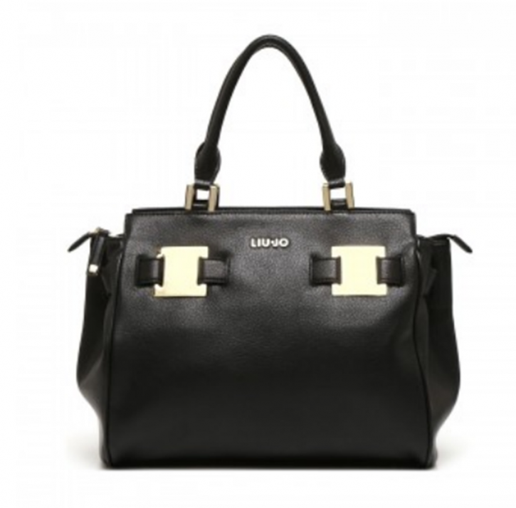 LIU JO HANDTASCHE SHOPPING L VULCANO FARBE SCHWARZ 22222 LIU JO HANDTASCHE SHOPPING L VULCANO FARBE SCHWARZ 22222