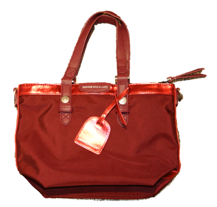 GEORGE GINA & LUCY HANDTASCHE LIZZY FARBE RED METALLIC 46 GEORGE GINA & LUCY HANDTASCHE LIZZY FARBE RED METALLIC 46