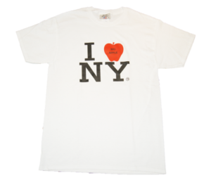 DAVID BENEDICT T-Shirt I Love Big Apple  New York Farbe Weiss 001 S