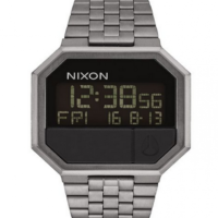 NIXON 80er JAHRE Re-Run 38,5mm Farbe all gunmetal