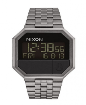 NIXON 80er JAHRE Re-Run 38,5mm Farbe all gunmetal