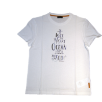 BALDESSARINI T-SHIRT OCEAN FARBE WEISS 100 48