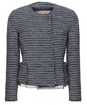 BOSS ORANGE JACKE OLARYCRAFTED FARBE BLAU GEMUSTERT 967 34