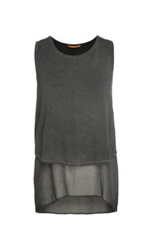 BOSS ORANGE TOP TOPIES FARBE SCHWARZ 001 XS