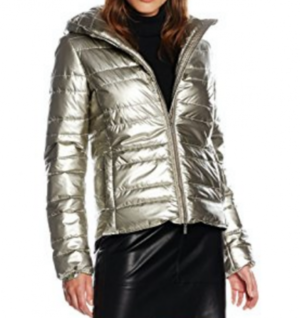 BOSS ORANGE Regular-Fit Jacke OTARRA aus Thermore Material-Mix Farbe silbergold 040 36
