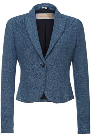 BOSS ORANGE KURZBLAZER OTERRYCRAFTED FARBE BLAU 403 34