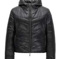 BOSS ORANGE Regular-Fit Wende Jacke OTARRA3 aus wasserabweisendem Material-Mix Farbe schwarz 001 34