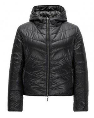BOSS ORANGE Regular-Fit Wende Jacke OTARRA3 aus wasserabweisendem Material-Mix Farbe schwarz 001 34