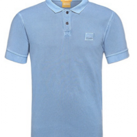 BOSS ORANGE POLO PASCHA FARBE DUNKELBLAU 417