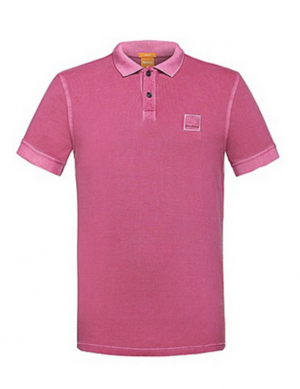 BOSS ORANGE POLO PASCHA FARBE DUNKEL LILA 505 M