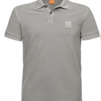 BOSS ORANGE POLO PASCHA FARBE GRAU 032 M