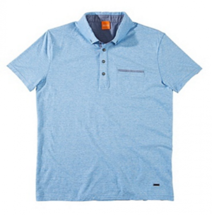 BOSS ORANGE PATCHERMAN 1 POLO-SHIRT FARBE HELLBLAU 454 S