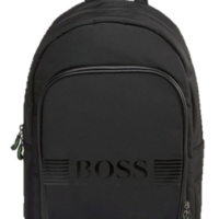 BOSS Rucksack PIXEL_BACKPACK mit Tragehenkel und gummierten Boss Logo
