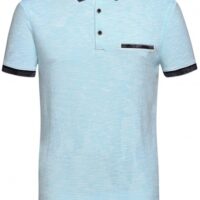 BOSS ORANGE POLO SHIRT POWTER FARBE TÜRKIS 440 S