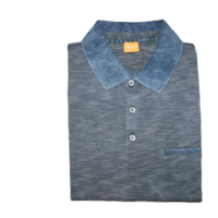 BOSS ORANGE POLO SHIRT POWTER FARBE DUNKELBLAU 404 S
