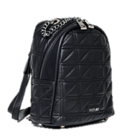 REPLAY gesteppter Kunstlederrucksack Farbe schwarz 001