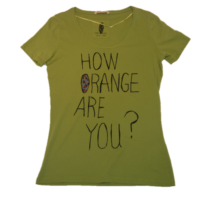 BOSS ORANGE T-SHIRT TEULE FARBE GRÜN 321 GR: S