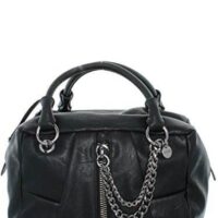 GUESS HANDTASCHE ROCKABILLY SATCHEL FARBE BLACK