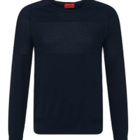 HUGO PULLOVER SBAND FARBE DUNKELBLAU 402 M