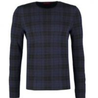 HUGO PULLOVER SCAROR FARBE BLAU 402 S