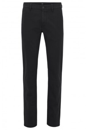 HUGO BOSS Slim-Fit Hose Schino-Slim D aus Stretch-Baumwolle Farbe schwarz 001 30/32