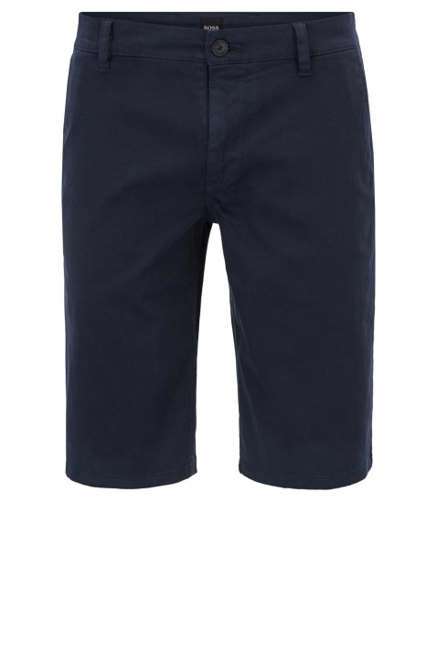 BOSS Regular-Fit Chino-Shorts D aus elastischer Baumwolle dunkelblau 404 BOSS Regular-Fit Chino-Shorts D aus elastischer Baumwolle dunkelblau 404 31/32
