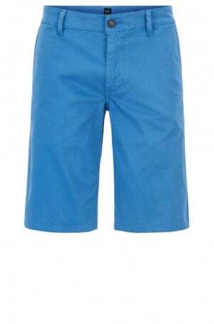 BOSS Regular-Fit Chino-Shorts D aus elastischer Baumwolle blau 432 31/32