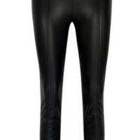 BOSS ORANGE Slim-Fit-Hose SELLIE aus Kunstleder Farbe schwarz 001 34