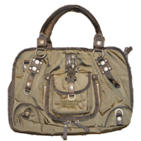 GEORGE GINA & LUCY TASCHE SEXY STRAPPY FARBE SPINACH DU NYLON 76