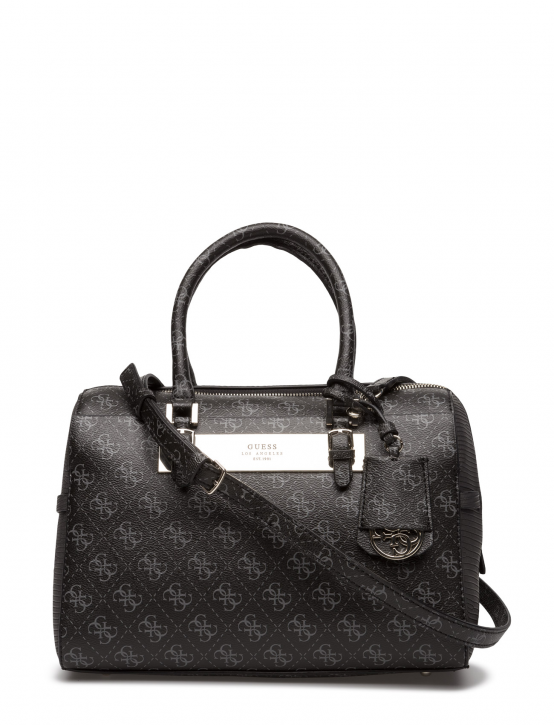 GUESS TASCHE BAULETTO LOGOTASCHE ISLA FARBE SCHWARZ GUESS TASCHE BAULETTO LOGOTASCHE ISLA FARBE SCHWARZ