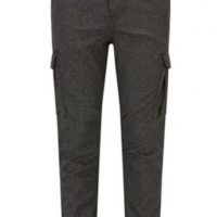 BOSS ORANGE Tapered-Fit-Cargo-Hose SHAY2-W aus Stretch-Polyester Farbe schwarz 001 BOSS ORANGE Tapered-Fit-Cargo-Hose SHAY2-W aus Stretch-Polyester Farbe schwarz 001 46