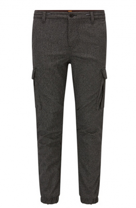 BOSS ORANGE Tapered-Fit-Cargo-Hose SHAY2-W aus Stretch-Polyester Farbe schwarz 001 BOSS ORANGE Tapered-Fit-Cargo-Hose SHAY2-W aus Stretch-Polyester Farbe schwarz 001 46