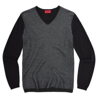 HUGO PULLOVER SHERMO FARBE HELLGRAU 077 S