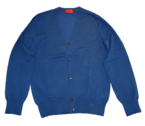 HUGO RED STRICKJACKE SIDORTON FARBE DUNKEL BLAU 431 L