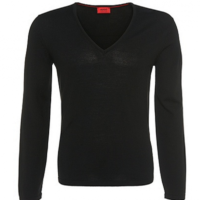 HUGO PULLOVER SIVATTALO FARBE SCHWARZ 001 S