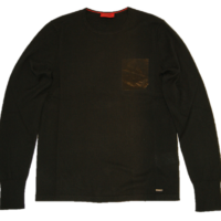 HUGO PULLOVER SOCKETON FARBE SCHWARZ 001 S