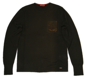 HUGO PULLOVER SOCKETON FARBE SCHWARZ 001 S