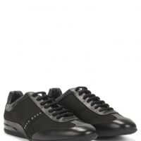 BOSS Sneakers SPACE SELECT aus edlem Leder Farbe schwarz 001 BOSS Sneakers SPACE SELECT aus edlem Leder Farbe schwarz 001 41