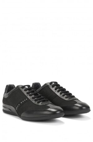 BOSS Sneakers SPACE SELECT aus edlem Leder Farbe schwarz 001 41
