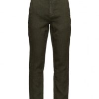BOSS Tapered-Fit Hose Stapered4-D aus überfärbtem Leinen oliv 302 BOSS Tapered-Fit Hose Stapered4-D aus überfärbtem Leinen oliv 302 46