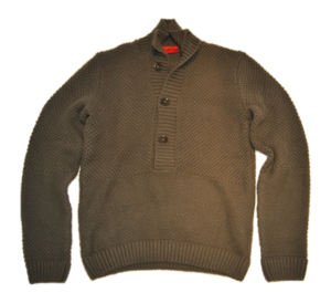 HUGO PULLOVER SYVER FARBE GRAU 012 L