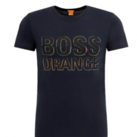 BOSS ORANGE T- SHIRT TACKET 5 FARBE DUNKELBLAU 405 BOSS ORANGE T- SHIRT TACKET 5 FARBE DUNKELBLAU 405 M