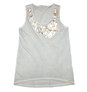 BOSS ORANGE TEE SHIRT TADANCE FARBE GRAU 017